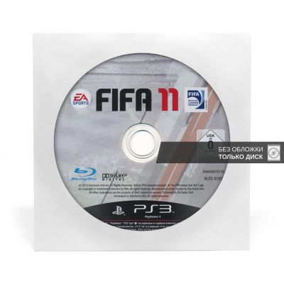 FIFA 11 (PS3, б/у, рус., без обложки)