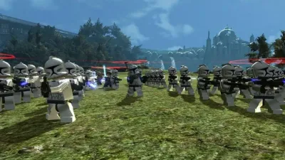 Lego Star Wars III The Clone Wars (Xbox 360/One/Series, б/у, без обложки, множ.царап., уст. на 100%)