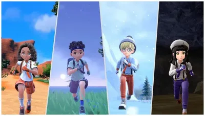 Pokemon Violet (Nintendo Switch, витринный образец)