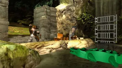 Lego Indiana Jones 2 The Adventure Continues (PS3, б/у) Специальная обложка