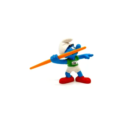 Фигурка Schleich Смурфик копьеметатель 20744