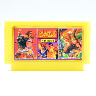 Картридж 8-bit 3 в 1 DOUBLE DRAGON2,3,4 (YH 8013)