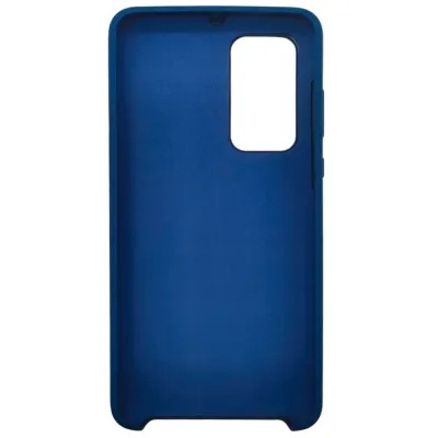 Чехол для Huawei P40 накладка/силикон Silicon Case (Синий)