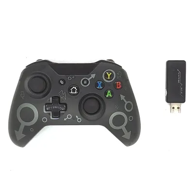 Геймпад беспроводной для Xbox One/PS3/PC (Black, совместимый, б/у)