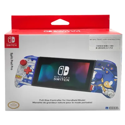 Контроллеры Hori Split pad pro (Sonic) для консоли Nintendo Switch (NSW-358U)
