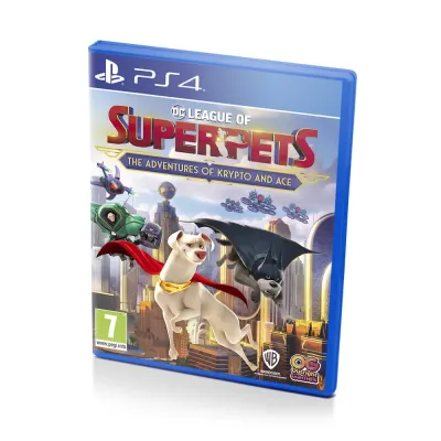 DC League of Superpets The Adventures of Krypto and Ace (PS4/PS5, б/у, рус.)