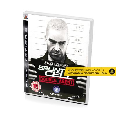 Tom Clancys Splinter Cell Double Agent (PS3, б/у, множ.царап., устанавливается на 100%)
