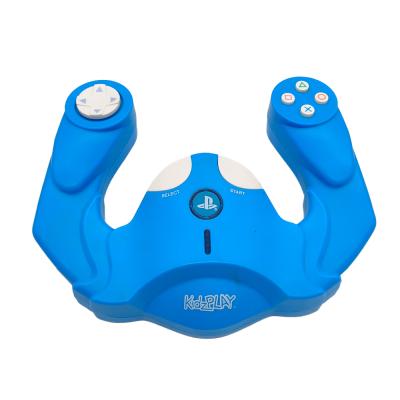 Руль для PS3 KidzPlay беспроводной голубой (KP807P) (б/у)