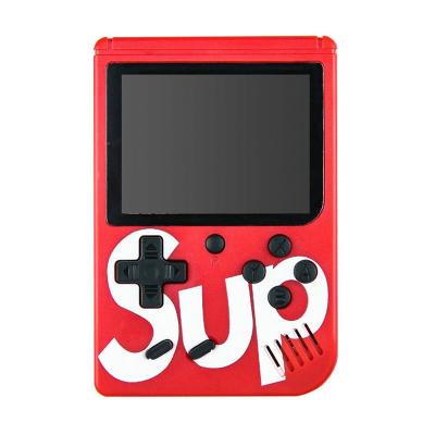 Портативная игровая приставка 8-Bit SUP Game Box 400 в 1 (красный)