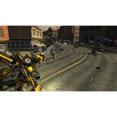 Transformers The Game Platinum (PS2, б/у, множ.царап., устанавливается на 100%)