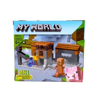 Конструктор Minecraft My World (245 деталей) 6019-3