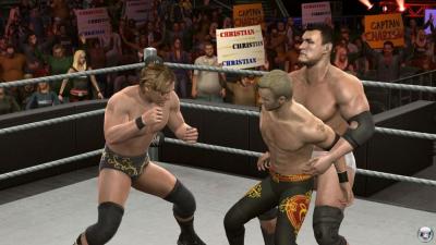 WWE SmackDown vs. Raw 2010 (Xbox 360, б/у)