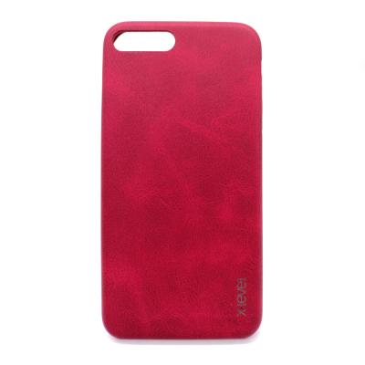 Чехол для Apple iPhone 7 Plus / 8 Plus накладка кожа X-Level Vintage (красный)