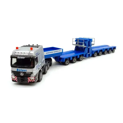 Модель Herpa 302067 Balmer Schwertransporte Wind Turbine Set 1:87 Вариант 2 (Silver)