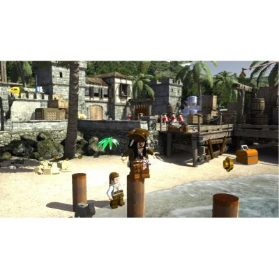 Lego Pirates of the Caribbean The Video Game (PS3, б/у, без обложки, множ.царап., уст. на 100%)