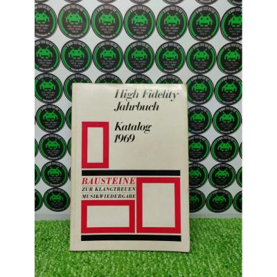 Книга High Fidelity Jahrbuch Katalog 1969 (На немецком языке) б/у