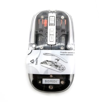 Мышь беспроводная BOMIDI GM1 (Black)