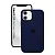 Чехол для Apple iPhone 12/12 Pro накладка/силикон Silicone Case (темно-синий)