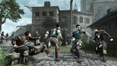 Assassins Creed Братство Крови (PS3, б/у, рус., незнач.царап., устанавливается на 100%)