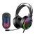 Игровой набор Marvo MH01BK: мышь проводная, гарнитура с подсветкой RGB для ПК Игровой набор Marvo MH01BK: мышь проводная, гарнитура с подсветкой RGB для ПК
