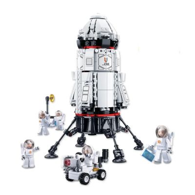 Конструктор Sluban Космос. Rocket Base (733 деталей) M38-B0738