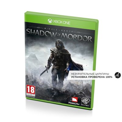 Middle-Earth Shadow of Mordor / Средиземье Тени Мордора (Xbox One/Series, б/у, рус., незнач.царап.)