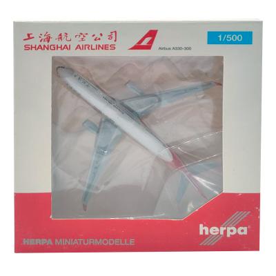 Модель самолета Herpa Wings 526586 Shanghai Airlines Airbus A330-300 B-6096 1:500