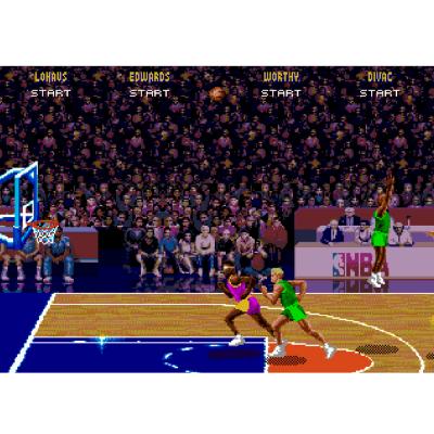 Картридж Genesis NBA Jam (б/у) в боксе с инструкцией