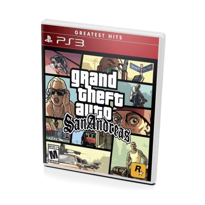 Grand Theft Auto GTA San Andreas Greatest Hits (PS3, б/у, рус.)