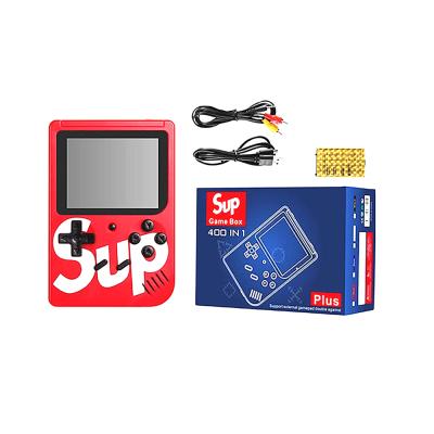Портативная игровая приставка 8-Bit SUP Game Box 400 в 1 (красный)
