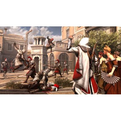 Assassins Creed Братство Крови (PS3, б/у, рус., множ.царап., устанавливается на 100%)