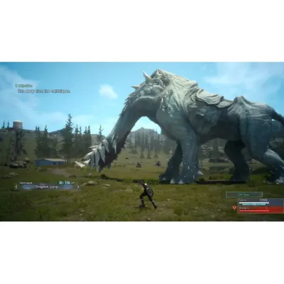 Final Fantasy XV (15) Издание первого дня (PS4/PS5, рус., витринный образец) русская обложка