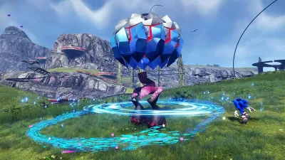 Sonic Frontiers (Nintendo Switch, б/у, русские субтитры)