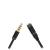 Кабель-удлинитель AUX DREAM JD457 3.5 Jack (M) - 3.5 Jack (F) 1м (черный)