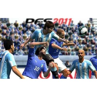 PES 2011 Pro Evolution Soccer (Обложка с Месси) (Xbox 360, б/у, рус)