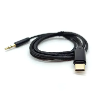 Кабель AUX 3,5мм - Type-C 1м DREAM STYLE KY226 (черный)