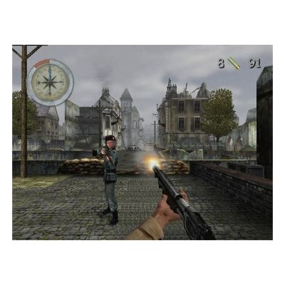 Medal of Honor Frontline Platinum (PS2, витринный образец)