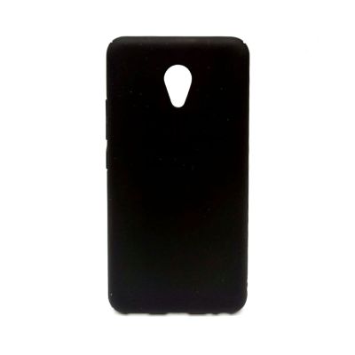 Чехол пластиковый Soft-Touch для Meizu M5 (черный)