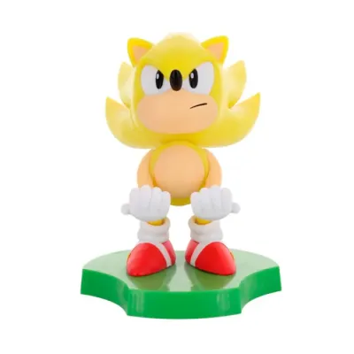 Держатель для смартфона/наушников Cable Guys Holdems Sonic The Hedgehog Classic - Super Sonic 896699