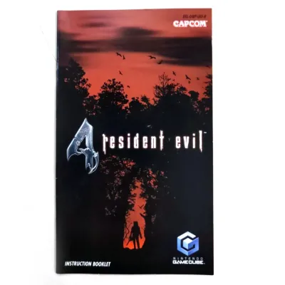 Инструкция от Resident Evil 4 PAL Nintendo Gamecube (Printed in Germany)