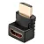 Переходник DREAM STYLE E6 HDMI (M) to HDMI (F) угловой (270 градусов)