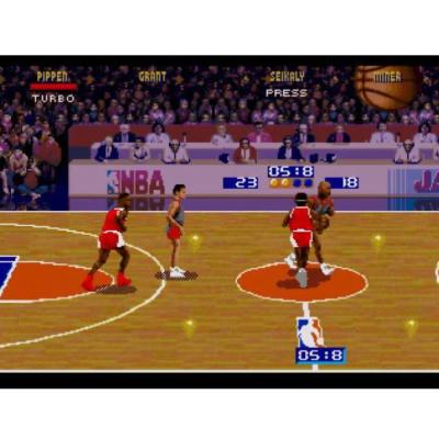 Картридж Genesis NBA Jam (б/у) в боксе с инструкцией