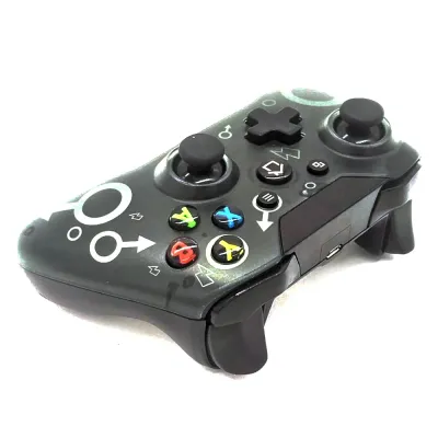 Геймпад беспроводной для Xbox One/PS3/PC (Black, совместимый, б/у)