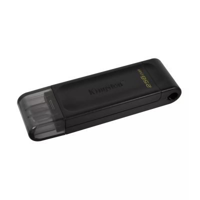 Флэш накопитель USB-C 3.2 256 GB Kingston DataTraveler 70 (Black)