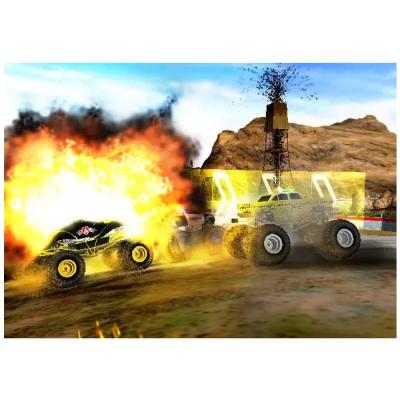 Monster 4x4 World Circuit (Wii, б/у, множ.царап., устанавливается на 100%) (регион PAL)