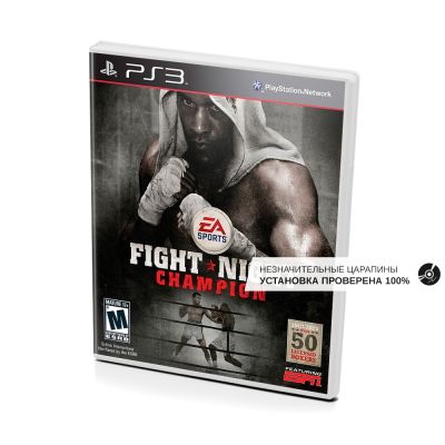 Fight Night Champion (PS3, б/у, незнач.царап., устанавливается на 100%)