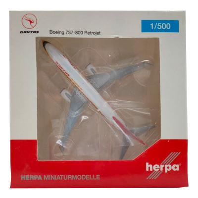 Модель самолета Herpa Wings 527637 Qantas Boeing 737-800 Retrojet VH-XZP 1:500