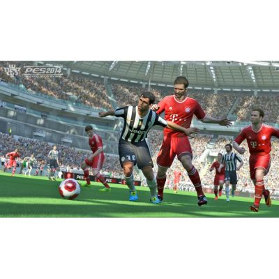 PES 2014 Pro Evolution Soccer (Xbox 360, б/у, рус., без обложки, множ.царап.)