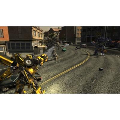 Transformers The Game (PS3, б/у, множ.царап., устанавливается на 100%)