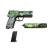 Деревянный пистолет VozWooden Active USP-S СтикерБомбинг (резинкострел)